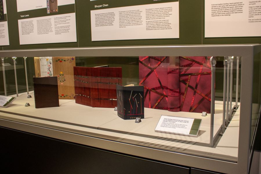 Binding the Bard. Universidad de Durham. First Folio W. Shakespeare