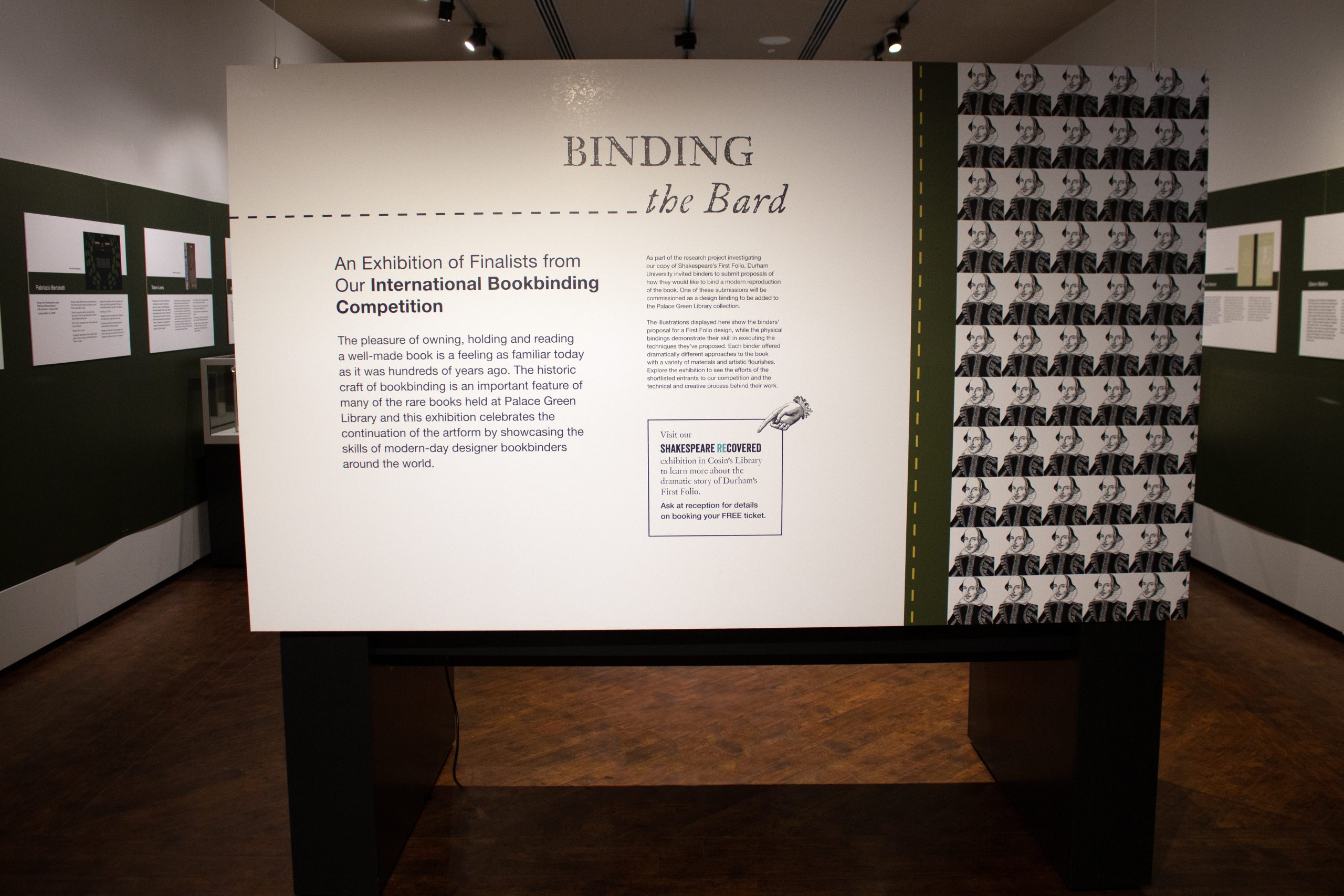 Binding the Bard<br />
Université de Durham. First Folio de W. Shakespeare