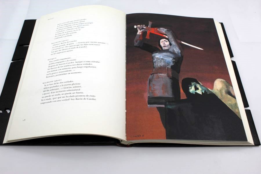 Macbeth. William Shakespeare. Binding the Bard. Durham University. First Prize.